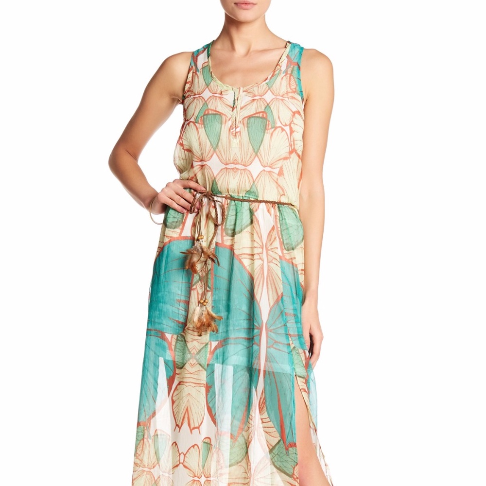 Desigual Nerifete Maxi Dress 46 USA 12